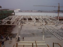 韩国LG化学二期钢结构工程