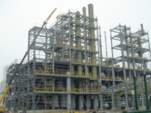 台湾长春化工（江苏）有限公司PVA二期主装置钢构